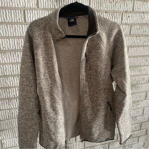Zeroxposur Heather Gray Zip Up Sweatshirt